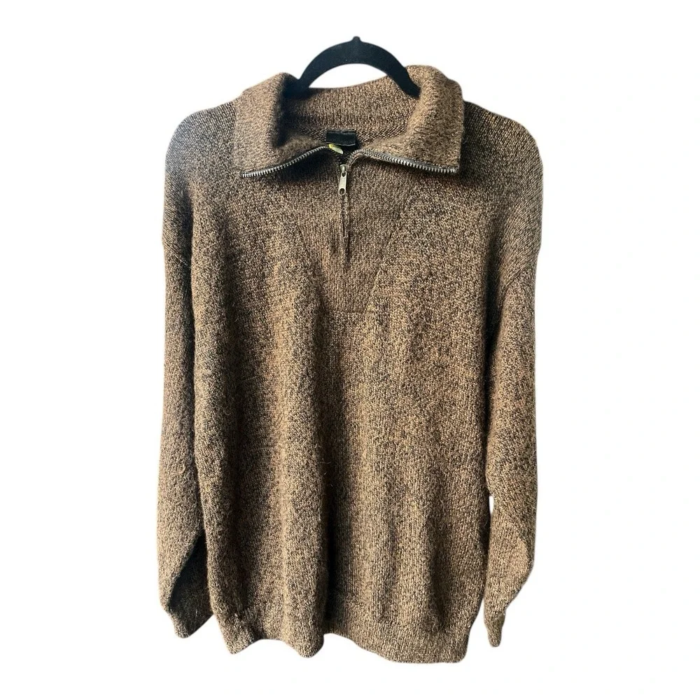 Alpaca Sweater Men's XL Made in Peru